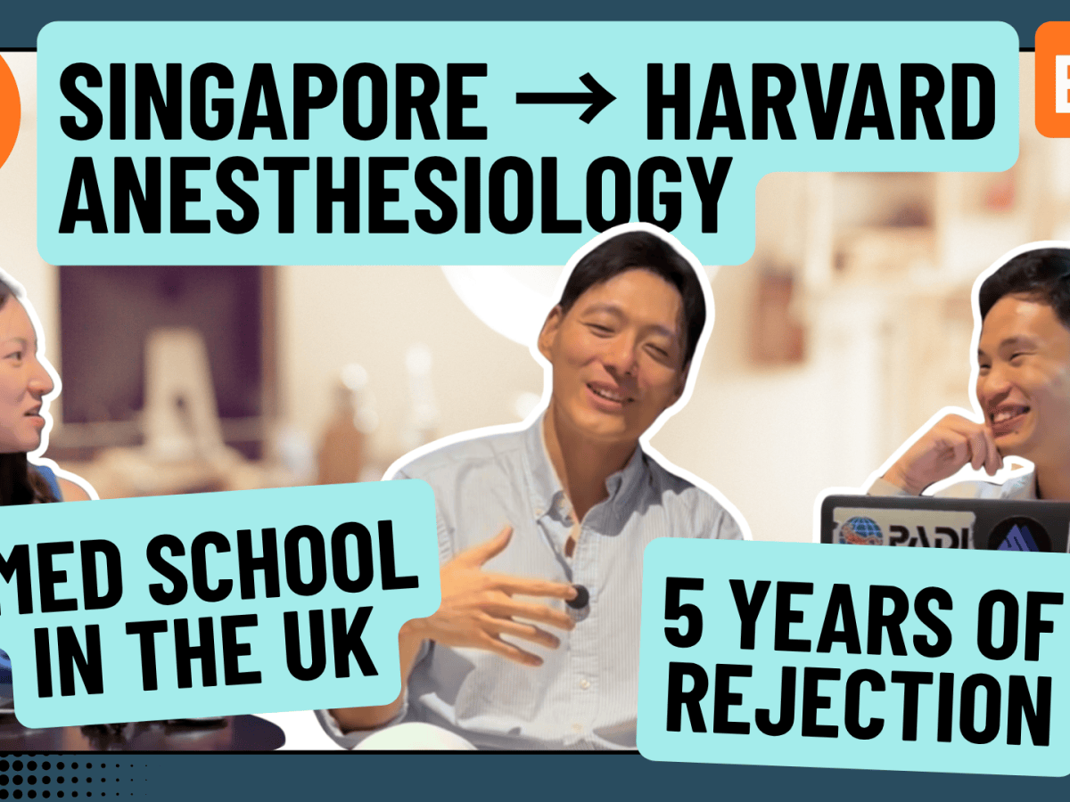 Episode 7: A Singaporean Doctor’s Path to A Harvard Anaesthesiology&nbsp;Residency